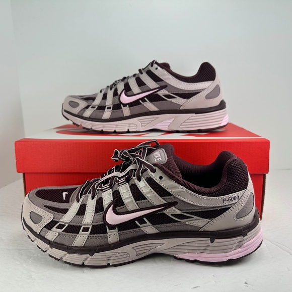 Nike P-6000 Sneakers Shoes HV2522-600 Burgundy Crush Pink Foam Multi Womens